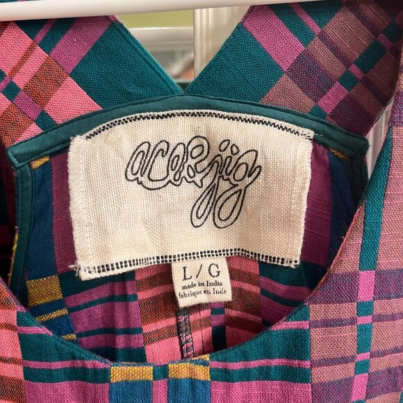 Ace & Jig Thelma dress in Lucky print - Picture 4 of 7